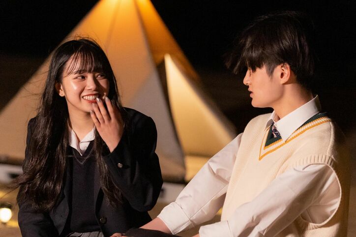 モテ女子あやの、イケメン・れおんと早くも両想い！？「ずっと誘いたかった」『今日好き』卒業編2022第2話