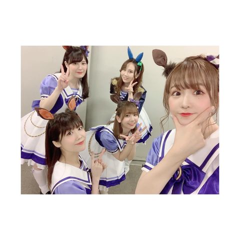 和氣あず未が「ウマ娘」キャスト陣のコスプレ風ショットを公開 和氣あず未が「ウマ娘」キャスト陣のコスプレ風ショットを公開