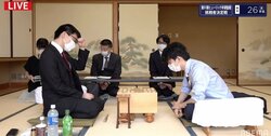 藤井聡太七段、最年少タイトル挑戦記録なるか！？強敵・永瀬拓矢二冠と対局中 戦型は相掛かりに／将棋・棋聖戦決勝T