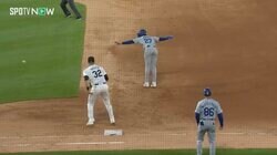 一体、どうなる…！？ 大谷翔平の“高速ロケットヒット”が飛んできた！ 走者のリアクションがヤバすぎる「怖すぎだろ」「直撃とか想像したくないw」