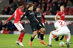 堂安律がブンデス2戦連発も…フライブルクは試合終了間際に痛恨の失点、好調マインツとドロー