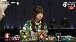 一瞬の“ぷく顔”をカメラもファンも逃さない！美女雀士、悩ましい配牌のかわいい悩み顔に「ぷくーかわいい」／麻雀・Mリーグ