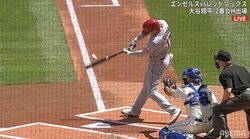 大谷翔平、第1打席から痛烈二塁打 シーズン19本目にファン「ホームランより少ないの？」