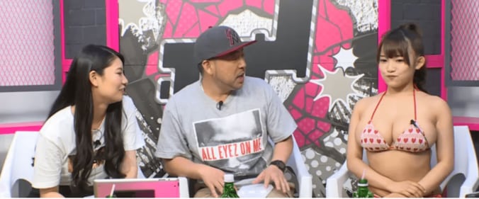 Iカップグラドル・天木じゅん　ビキニ生着替え＆柔軟ポーズで男性視聴者大興奮 1枚目