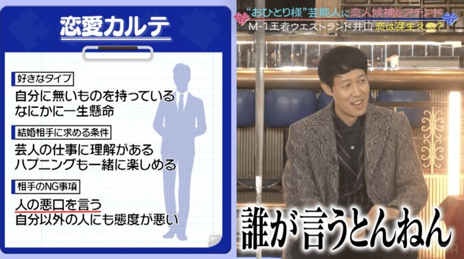 ウエストランド井口の恋人へのNG事項“人の悪口を言う”に小籔千豊ツッコミ「誰が言うとんねん」 2枚目