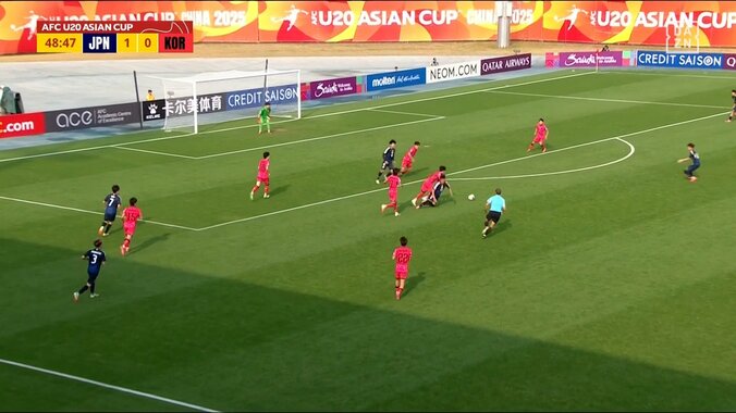 【映像】石井久継、圧巻突破でファウルを誘発した瞬間