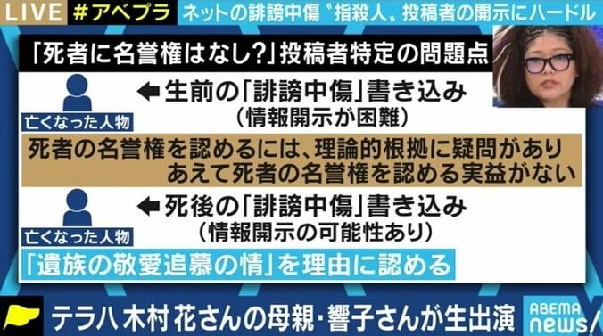 木村花さんの母・響子さんがメディア初出演で訴え 今も続く激しい誹謗中傷と、制度の壁との闘い 7枚目