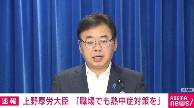 上野厚労大臣