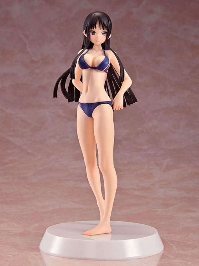 アニメ『けいおん！！』秋山澪の水着姿がフィギュア化 4枚目