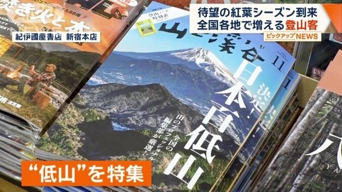 低山を特集した雑誌