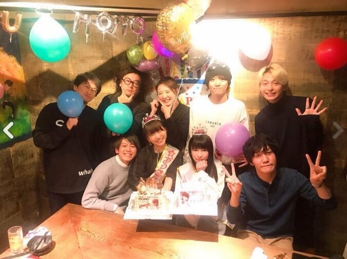 あいのり・桃、おのののからがサプライズ誕生日祝い「愛されてますね」「羨ましい」の声 1枚目