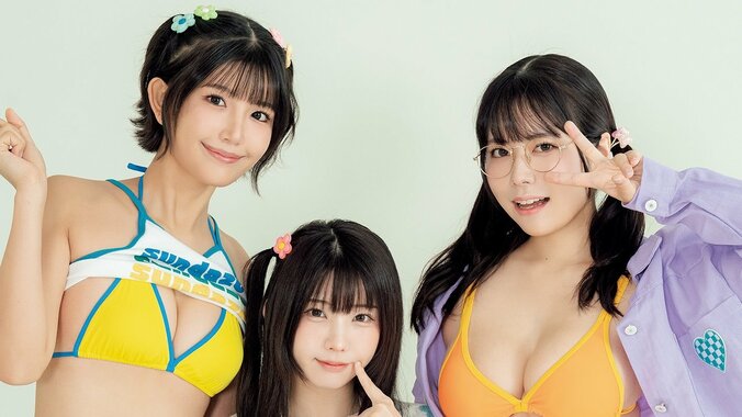 【写真・画像】えなこ・東雲うみ・南あみ、ファンシー＆セクシーに魅せる平成カルチャーグラビア 『週刊SPA！』表紙登場　1枚目