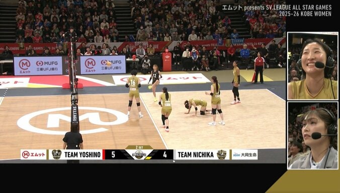 女子バレー、まさかの“ヘディング”レシーブ 想像の“斜め上”を行く珍プレーに選手ずっこけ 4枚目
