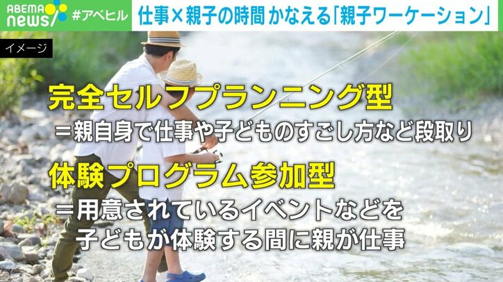 仕事×親子の時間 かなえる「親子ワーケーション」