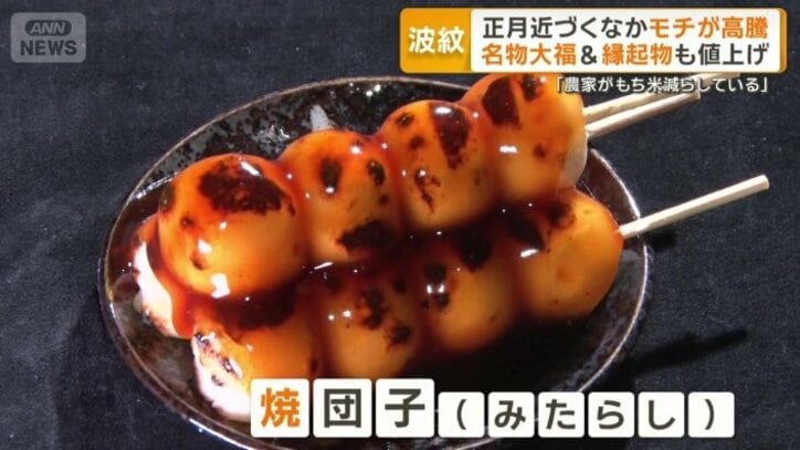 一番人気の焼団子