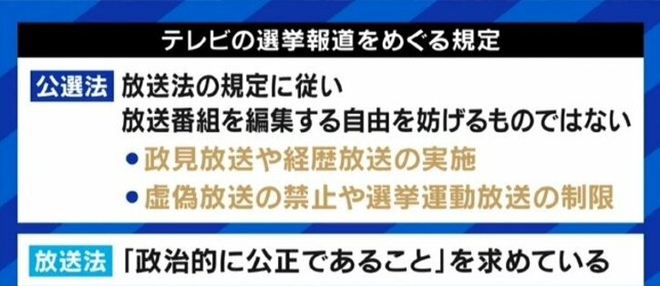 「明確な証拠があるのなら、もっと踏み込んでいいはずだ」攻めるネットメディアの選挙報道に対し、テレビの政治報道は自粛しがち？