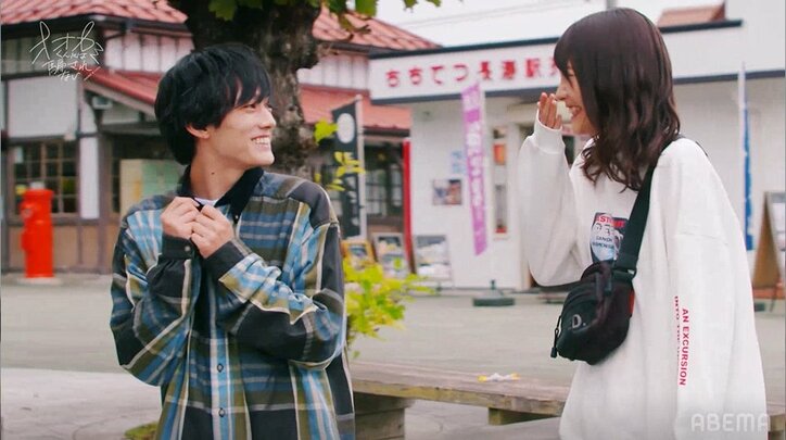 後ろからハグ&耳に息を吹きかけ…カイト&ありさ、告白成立後の初デートでラブラブ全開『オオカミくん』