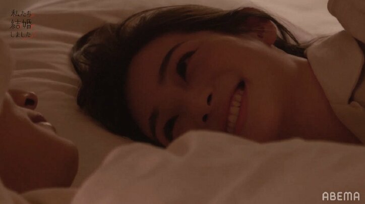 塩野瑛久、足立梨花が挙式後にベッドイン!「これからもよろしくお願いします」愛を誓い合い頭ポンポン『私たち結婚しました2』第5話