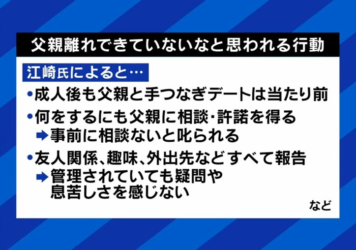 仲良しすぎる父娘、ダメですか？40代娘「ファザコンに間違いないが共依存ではない」60代父「娘が生まれた時と同じ気持ち」心理カウンセラーに聞く親離れ･子離れのタイミングは