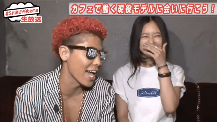 渋谷で働く「現役モデルの美人すぎるカフェ店員」 意外な特技を披露