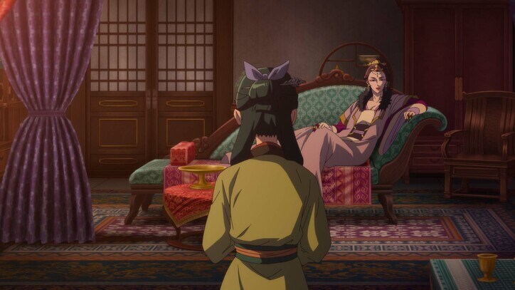 【写真・画像】神美の様子に腹を立てた猫猫だが…アニメ「薬屋のひとりごと」第45話あらすじ・先行カット公開！　2枚目