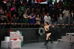 「バイオハザードかよ」“闇堕ち”美女レスラー、クリスマスにご乱心…チェーンソーぶん回し大暴れの一部始終