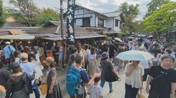 浸水被害の鎌倉は急ピッチで片付け…大雨の影響残るも行楽地でにぎわい　都内は真夏日