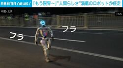 “人間らしさ”満載…ヒト型ロボットがハーフマラソンに挑戦!?人間が倒れこむほどの強烈パンチを繰り出す瞬間も 中国