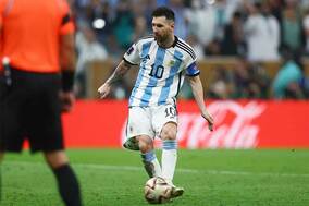 【W杯】「まさしく神」　W杯初制覇のメッシ、PK戦で見せた“強心臓ぶり”に反響「一気に雰囲気変わった」「すごい神経」