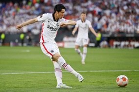 鎌田大地、チームトップの5得点でフランクフルトのEL優勝に貢献…大会全体では4位タイ