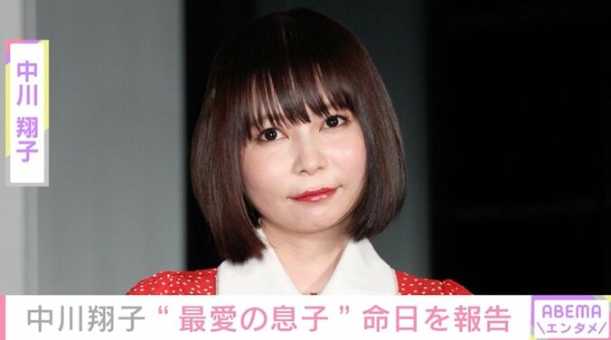 【写真・画像】中川翔子“最愛の息子”命日に「わたしのいのちをあげたかった」思い出の2ショット公開　1枚目