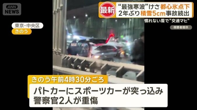 築地大橋では…