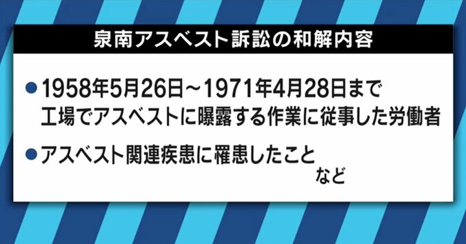 2030年に再び危機が訪れる可能性　「ニッポン国VS泉南石綿村」ドキュメンタリーの鬼才が見たアスベスト訴訟 7枚目