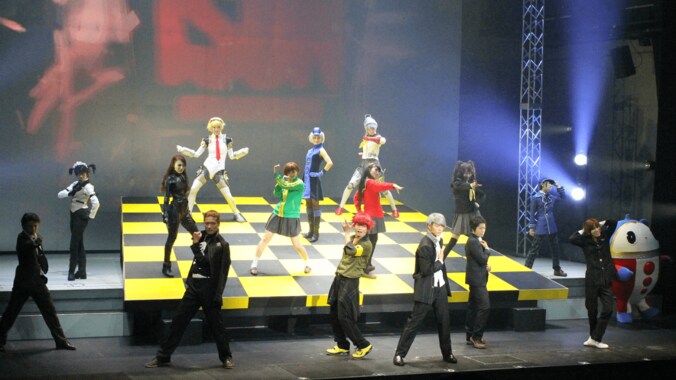 舞台『P4U2』ゲネプロレポート　演者×3D映像で楽しむ2.5次元の舞台 1枚目