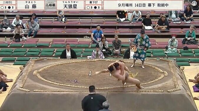 まさかの大逆転劇を飾る山藤