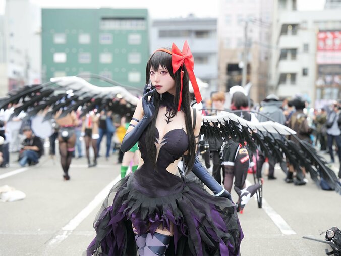 【写真・画像】『魔法少女まどか☆マギカ』暁美ほむらコスプレ画像　1枚目