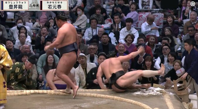 「変化の途中で…」速すぎる豊昇龍に「朝青龍みたいな勝ち方」ファン騒然 横綱初優勝へ“エンジン全開” 衝撃の電車道にファン驚愕 3枚目
