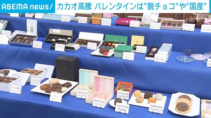 発表会に参加した様々なお菓子類