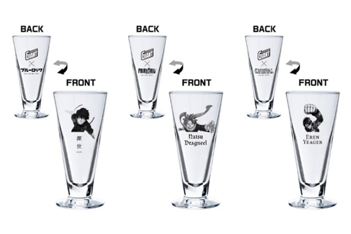 【写真・画像】「FAIRY TAIL」「進撃の巨人」「ブルーロック」がジャイアントコーンとコラボ！第2弾が9月1日より開始　3枚目