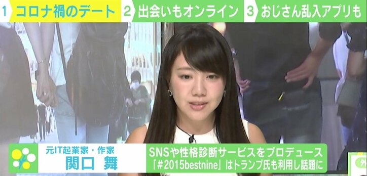 “密”避けられないデート、オンラインで“新しい恋愛様式”も？ 「効率の悪さも解決されていく」