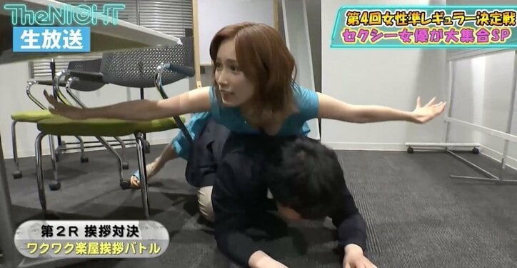 元恵比寿マスカッツ・小島みなみの“セクシー芸”をスピードワゴン絶賛「神回と確定しました」