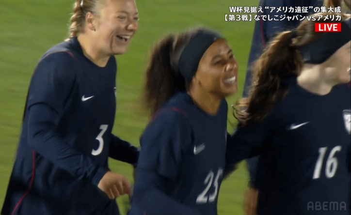 ウェズリーにとっては嬉しい代表初ゴールに