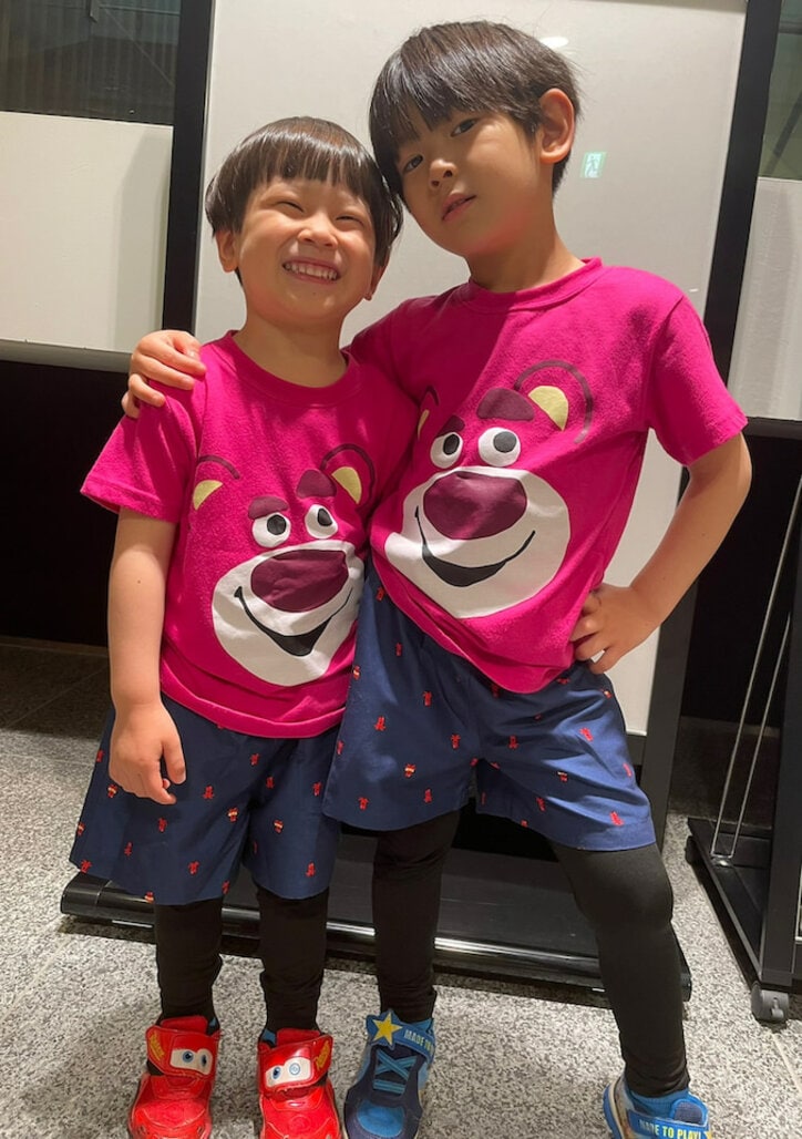 ココリコ・遠藤の妻『しまむら』で購入した子ども服を絶賛「この夏大活躍しそうです！」