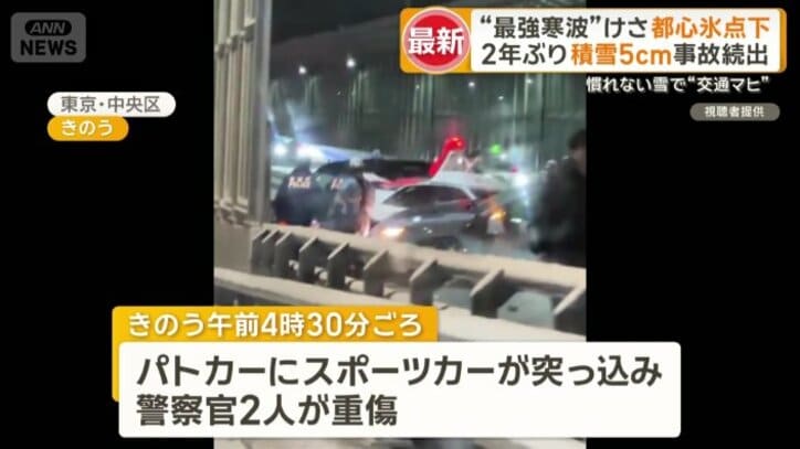 築地大橋では…