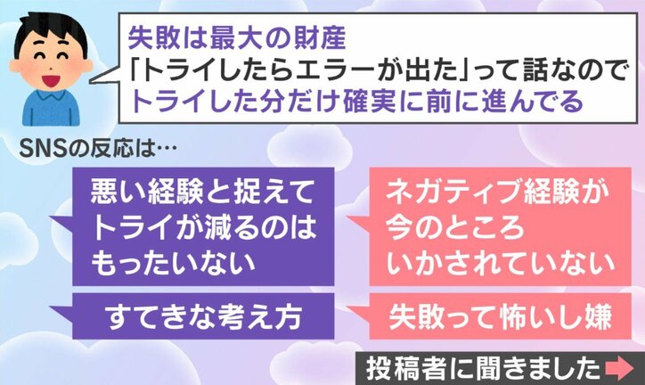 失敗は最大の財産