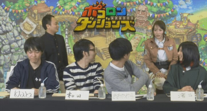 来年春二期放送予定の『進撃の巨人』ゲームコラボ企画の実況動画でキャラ萌え!
