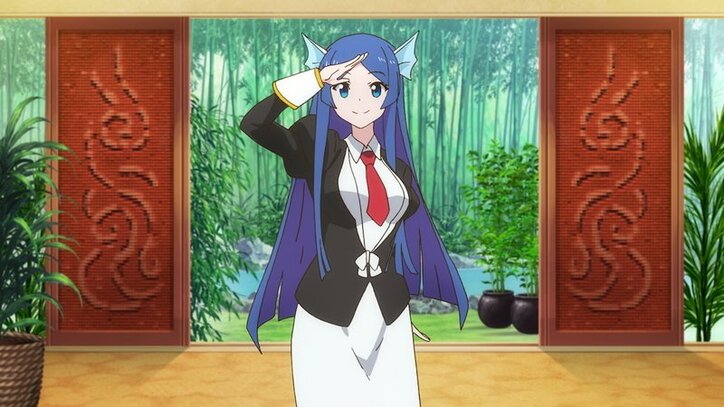 アニメ「スライム倒して300年」第6話先行カット＆あらすじ公開！幽霊のドレスを魔法で作る!?