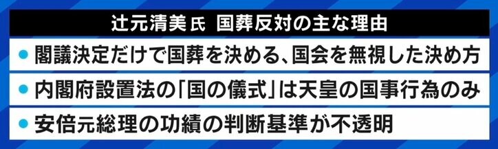 辻元清美議員「安倍昭恵さんはこれでいいのか」 反対デモに効果なし？国葬の開催は止められない？