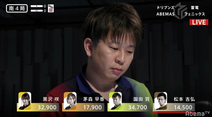 サラリーマンから“魔法使い”に変身する夜8時　園田賢が“魔法の鳴き”でチーム救う／麻雀・大和証券Mリーグ