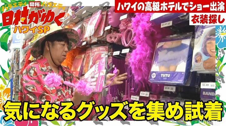 バナナマン日村、ハンバーグ師匠と共にハワイの高級ホテルで急遽ネタ披露！